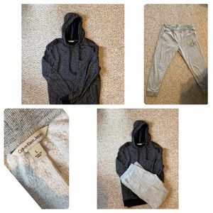 🔥🤯Bundle Calvin Klein Lg Pants and hoody